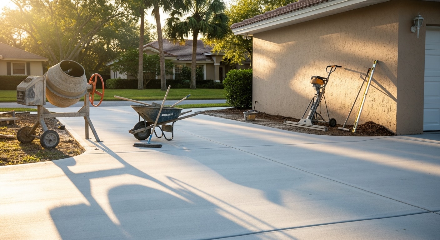 Professional concrete installation and repair