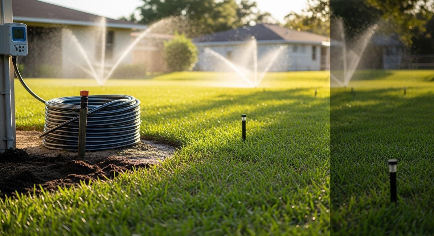 Irrigation system installation and repair