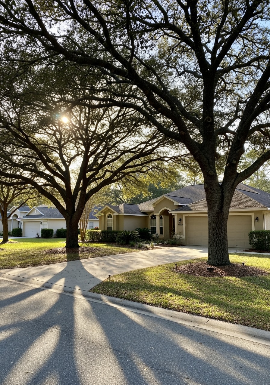 Eustis home exterior with classic residential architecture and established landscaping typical of the area.